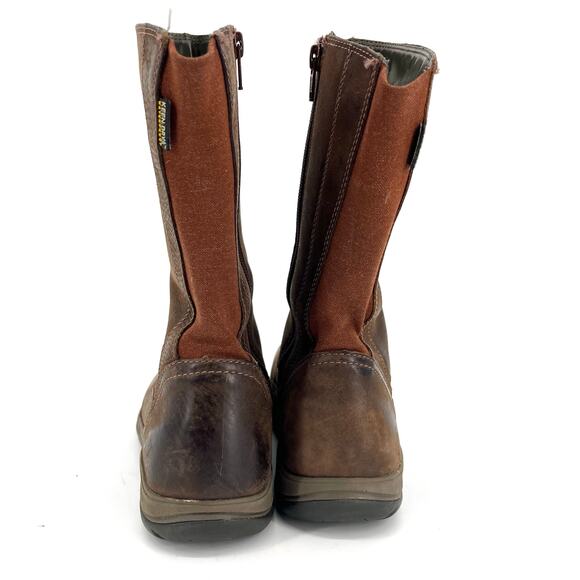 Keen  Women's Brown Leather Presidio II Waterproof Mid Calf Boots EU37/US6.5 - Picture 4 of 8